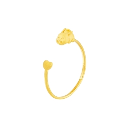 순금 하트토끼 돌팔찌 7.5g